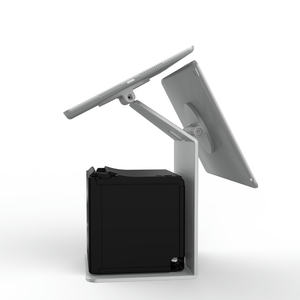 <span class=keywords><strong>Support</strong></span> universel magnétique double écran en métal Peacemounts TPS-<span class=keywords><strong>3</strong></span> pour tablette <span class=keywords><strong>PC</strong></span>, capacité de 20 lb pour comptoirs de caisse de restaurant, iPad - Product Image 5