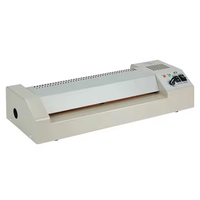 Machine à plastifier industrielle de haute qualité 12.6 pouces taille A3 pochette à 4 rouleaux avec corps en métal pour papiers A5 A6 A4