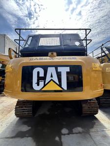 Excavadora de cadenas usada Caterpillar CAT 329D2, amarilla, equipo de construcción motorizado, excavadora con cazo de excavación - Product Image 4