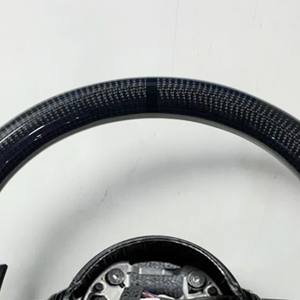 <span class=keywords><strong>Volante</strong></span> Deportivo <span class=keywords><strong>m</strong></span> Sport de Fibra de Carbono con Calefacción para <span class=keywords><strong>BMW</strong></span> F11 F20 2010 2012 F30 F16 F15 2011, Completamente Negro en Fibra de Carbono - Product Image 2