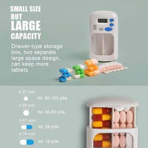 Dispensador automático de medicina, con alarma, recordatorio de pastillas - Product Image 6