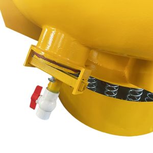 650L kunden spezifische Vibrations polier maschine mit einstellbarer Geschwindigkeit für Metall-Steins chmuck Aluminium-Kunststoff produkte - Product Image 6