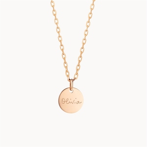 <span class=keywords><strong>Collana</strong></span> in Acciaio Inossidabile Inspire con Incisione Personalizzata - Design a Tre Ciondoli, Gioielli Personalizzabili all'Ingrosso - Product Image 5