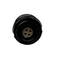 Conectores Fischer Serie F de BEXKOM, Tipo Push, con Cubierta Antipolvo, Conector Rápido Circular a Prueba de Agua