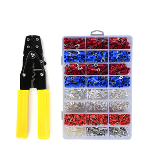 Alicates multifunción para pelar cables, juego de herramientas de prensado, herramientas de cableado eléctrico con Kit de terminales - Product Image 4