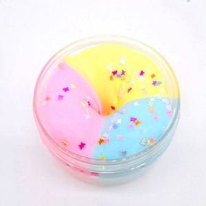 ดินน้ำมันกลิ่นโยเกิร์ตแบบใหม่ DIY สไลม์คริสตัลเนื้อนุ่ม ของเล่นดินน้ำมันเนย ยูนิคอร์น คอตตอนมาด อุปกรณ์เสริมดินโพลิเมอร์ ของเล่นจากโรงงาน - Product Image 1
