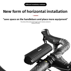 Luz Delantera para Bicicleta de Montaña LED Ultrabrillante de 3250 Lúmenes, Alimentada por Batería, Resistente al Agua IPX4, 4 Modos, para Ciclismo Nocturno y Uso Todoterreno, Aleación de Aluminio - Product Image 4