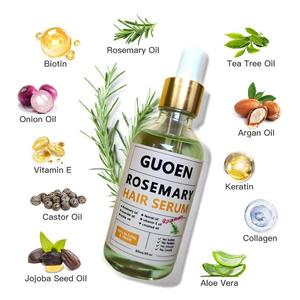 Huile de croissance capillaire biologique végane à la kératine, au collagène, à l'huile d'argan, de jojoba et de romarin, soin capillaire naturel unisexe pour le traitement du cuir chevelu - Product Image 5