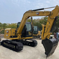 Excavatrice sur chenilles hydraulique Caterpillar CAT 308 d'occasion de 8 tonnes avec pince, prix compétitif, importée du Japon, à vendre