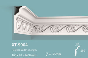 Corniche de plafond <span class=keywords><strong>moulure</strong></span> couronne pour plafond résistant à la chaleur Surface réduction du bruit pour <span class=keywords><strong>mur</strong></span> usine approvisionnement direct en gros - Product Image 4