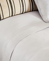 Ensemble de housse de couette en lin français classique certifié Oeko-Tex, personnalisé, 100% lin lavé, luxe, antibactérien