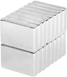 N52M Rare Earth Magnets Bars Heavy Duty Rectangular Metal Square Neodymium Magnets for Refrigerator door Industrial Tool Storage