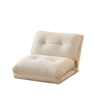 Canapé-lit pliant en L, design moderne en métal, compatible Tatami, style crème, éponge haute densité, pour chambre/salon/petit espace