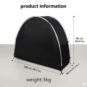 Водонепроницаемый тент-укрытие для хранения велосипедов, садовых инструментов, скутеров, снаряжения для кемпинга, газонокосилок, игрушек и как гараж - Product Image 3