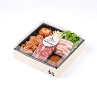 Boîtes à lunch en bois de bambou recyclables 750 ml, style japonais, chauffantes, avec accessoires, pour cadeaux de mariage, motifs éléphant et oiseau