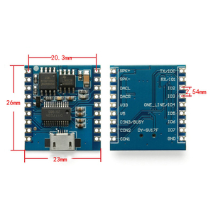 MP3 <strong>Player</strong> Voice Module 4MB Voice Playback IO Trigger Serial Port Control USB <strong>Download</strong> <strong>FLash</strong> DY-SV17F - Product Image 3