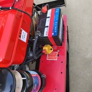 Mini-motoculteur compact à moteur diesel pour jardin et petites surfaces - Cultivateur multifonctionnel pour terres arides - Vente flash - Product Image 3