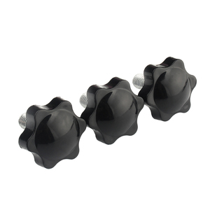 Tornillos de Sujeción con Cabeza Hexagonal en Forma de Estrella M4 M5 M6, Pernos Métricos para Máquinas, Perillas de Plástico, Acero al Carbono Galvanizado, Herrajes - Product Image 3