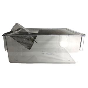 Set di Gabbie Trasparenti e Sicure per Topi e Ratti da Laboratorio, Vaschette per Allevamento di Roditori, Trasportini e Mangiatoie per Animali Domestici - Product Image 3