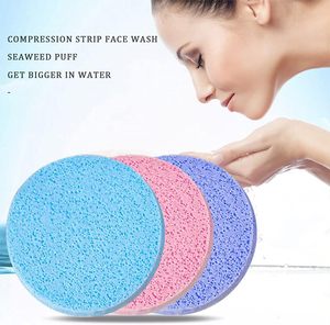 Éponge démaquillante professionnelle en PVA compressé, ronde, pour le visage, le fond de teint, cosmétique, échantillon gratuit - Product Image 4