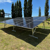 Support de panneau solaire de haute qualité montage système au sol kit solaire de montage au sol panneau solaire support de montage au sol pour la maison