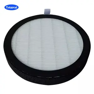 OEM High Efficiency Round Shape Mini Pleat HEPA Filter Replacement For Air Filter