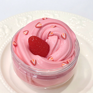 CHENXI Kit de slime moelleux parfumé fraise-beurre en gros, OEM, argile DIY non collante, jouet anti-stress, cadeau en vrac 14+ - Product Image 2