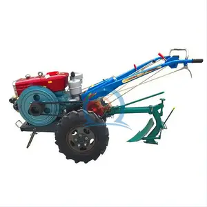 Mini tractor de dos ruedas con motor diésel, cultivador eléctrico, 20hp, gran oferta