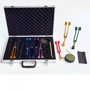 Ensemble de blocs activateurs pour diapasons colorés, huit pièces, pour la thérapie sonore et la guérison - Product Image 2