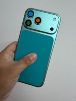 Boîtier pour iPhone 17 Pro Max, remplacement de la coque arrière de la batterie, verre de la coque arrière