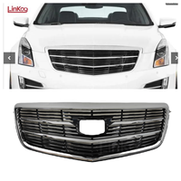Grille de pare-chocs avant Linkoo 22879627 pour CADILLAC ATS 2016+ Grille électro-plaquée ABS de style américain