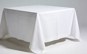 <span class=keywords><strong>Nappe</strong></span> de table carrée imperméable en polyester de style japonais, blanche, pour mariage, fête, luxe, marque KE-FEI, personnalisable - Product Image 4