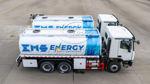 Camion de transport de gaz haute performance 15000L-25000L, camion-citerne mobile de ravitaillement en carburant à vendre, en stock - Product Image 2