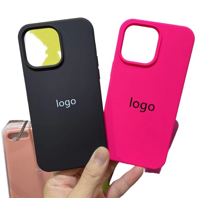High Quality Custom Logo TPU Phone Case for iPhone 15 14