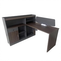 Ensemble de chaises de bureau en PVC, design minimaliste moderne, forme en L, avec rangement amovible, pour usage commercial