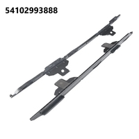 4 pièces/ensemble 54102993888 toit ouvrant rail de rideau support coulissant avant et arrière convient pour BMW X1 E84 2009-2014 plastique Plug-and-play