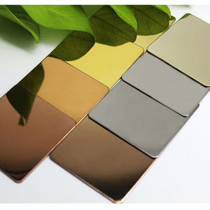 Pvd renk ayna paslanmaz çelik dekoratif levha 201 304 316 430 paslanmaz çelik plakalar ayna paslanmaz çelik levha 304 - Product Image 2