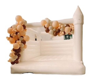 <span class=keywords><strong>Location</strong></span> de château de rebond gonflable commercial pulls de fête à thème blanc rose pour les événements d'<span class=keywords><strong>anniversaire</strong></span> <span class=keywords><strong>trampoline</strong></span> gonflable - Product Image 3