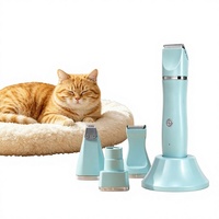 Tondeuse à poils pour animaux de compagnie professionnelle, électrique, en plastique, pour toilettage de chats et chiens (y compris Teddy), modèle d'usine transfrontalière