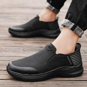 Chaussures pour hommes grandes tailles 48, mocassins décontractés tendance pour le commerce international, avec semelle extérieure en EVA respirante et amortissante - Product Image 2