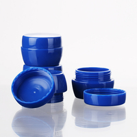 3g 5g 8g 15g Bleu Rond Mignon Eyeliner Baume Pots Mini Vide Gel Décoration Cosmétique Contenant Avec Couvercle Rond