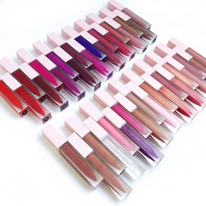 Rouge à lèvres liquide indolore en velours, <span class=keywords><strong>2022</strong></span> OEM ODM Offre Spéciale, quantité minimale de commande, végétalien sans cruauté, maquillage personnalisé - Product Image 1