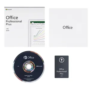 حزمة كاملة من Office 2019 Professional Plus/Office 2019 Pro Plus DVD مفتاح التشغيل عبر الإنترنت مفتاح الضم