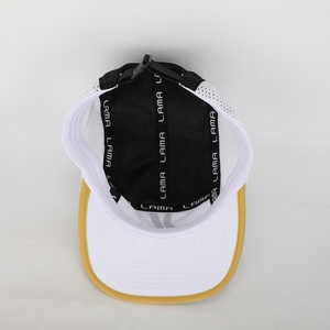 BSci कस्टम डिजाइन कढ़ाई लोगो मुद्रण 5 पैनल शिविर कैप, स्पोर्ट्स रनिंग कैमपर टोपी, हल्के आउटडोर कैंपिंग कैप - Product Image 6