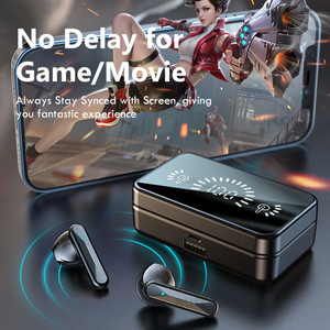 True Wireless Stereo S20 Auriculares Pantalla LED Bass Stereo Steel Gaming Mouse Teclado Auriculares - Product Image 4