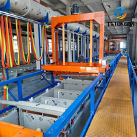Machine d'électrodéposition entièrement automatique pour le chrome métallique, ligne de galvanoplastie au zinc