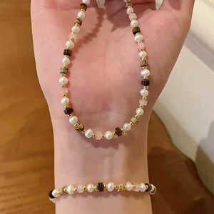 Conjunto de Pulsera y Collar de Ojo de Tigre Premium para Mujer, Accesorio de Cuentas Finas Diseñado con Belleza Natural - Product Image 4