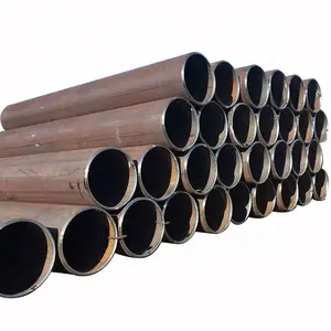 A36 erw ms tube tuyau en acier au carbone (q235b) prix par mètre souder tuyau en acier au carbone/LSAW tube tuyau creux liste de prix