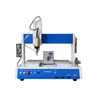Machine Distributrice de Colle Robotisée CNC Automatique à 4 Axes Personnalisable avec Moteur PLC, Boîte de Vitesses, Roulement, Pompe et Engrenages Industriels – Garantie 1 An