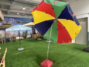 Parasol de jardin <span class=keywords><strong>en</strong></span> forme de soleil, imperméable et économique, de Foshan, prix d'usine, pour extérieur, plage ou restaurant - Product Image 4